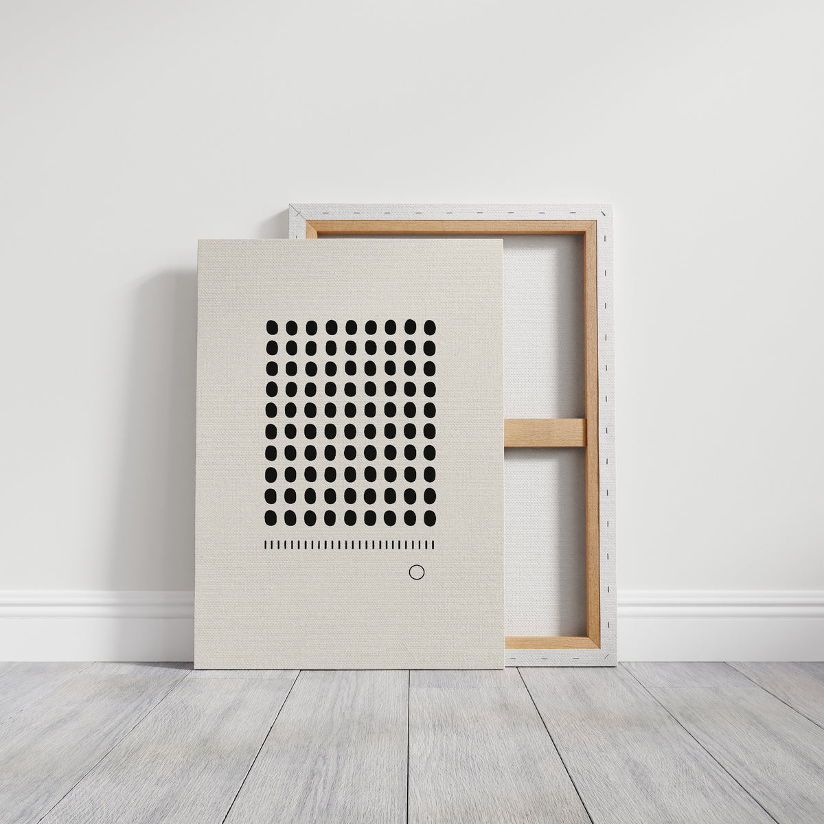 The Ninety-Nine and the One Minimalist Print