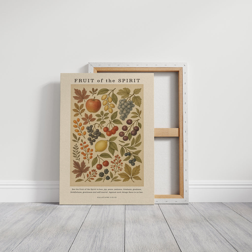 Fruit of the Spirit Botanical Print