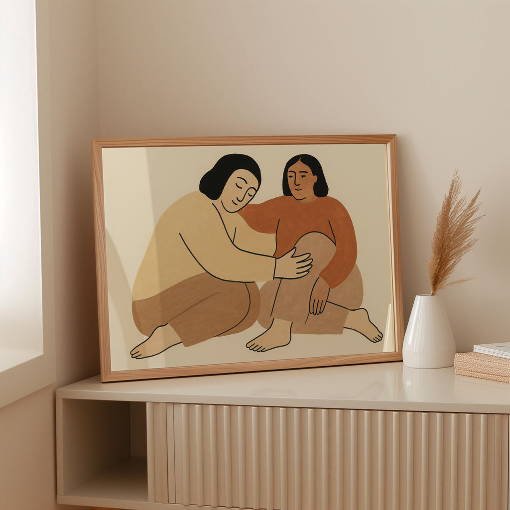 In Gentle Company Friendship Print