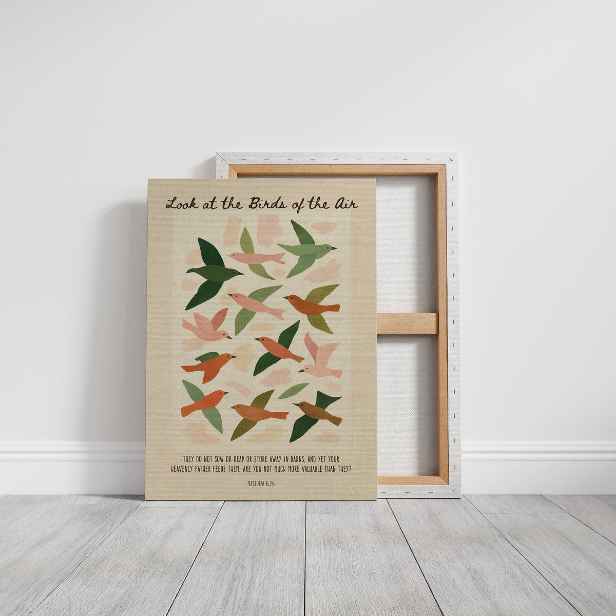 Look at the Birds of the Air Print