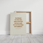 Blessed Trust Jeremiah 17 Scripture Art