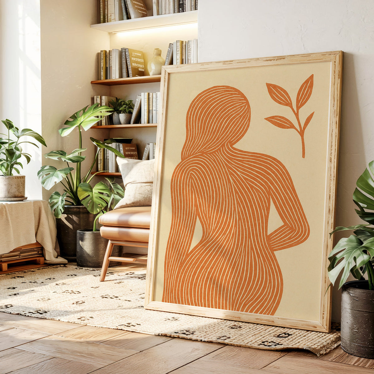 Earth Lines of the Feminine Form