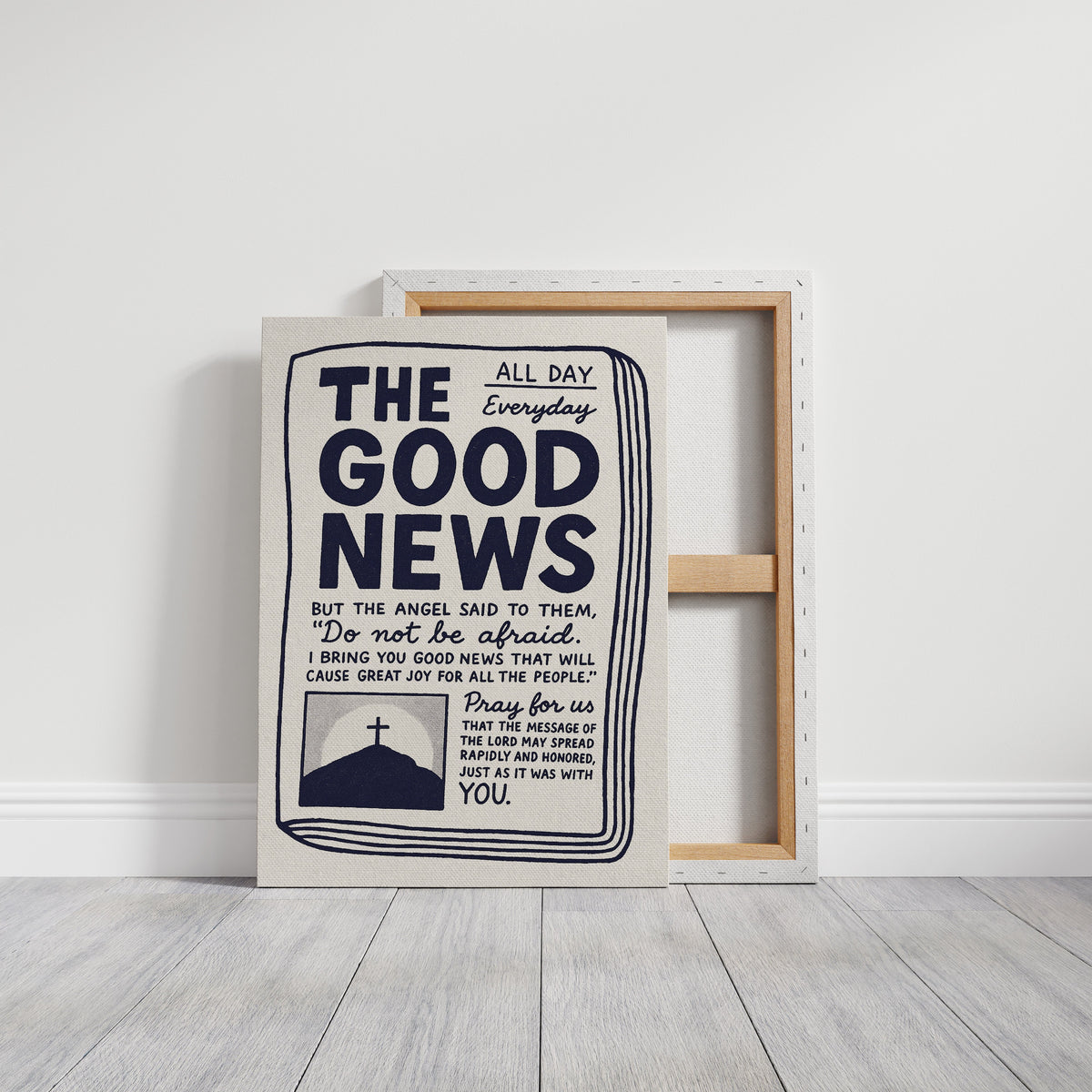 The Good News Everyday Scripture Print
