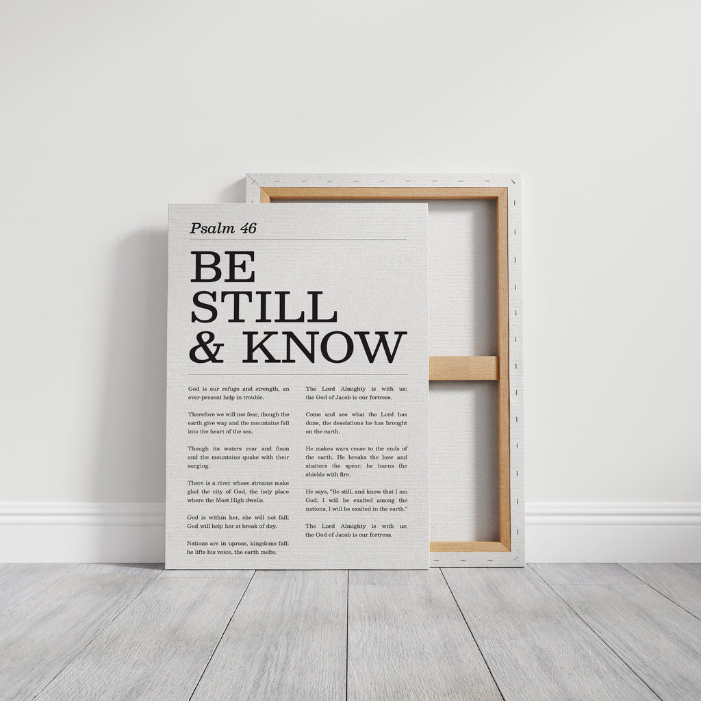 Be Still and Know Psalm 46