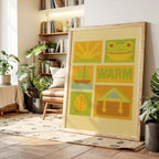 Warm Days with Frog and Sun