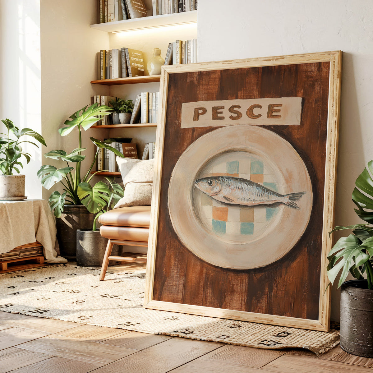 Pesce on a Checkered Plate