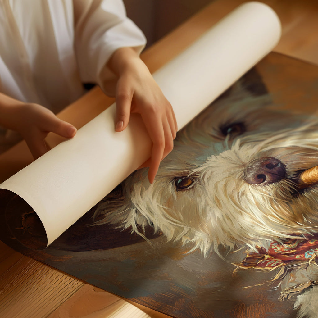 West Highland White Terrier Gunslinger