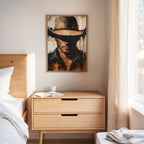 Shadowed Cowboy – Bold Western Expression