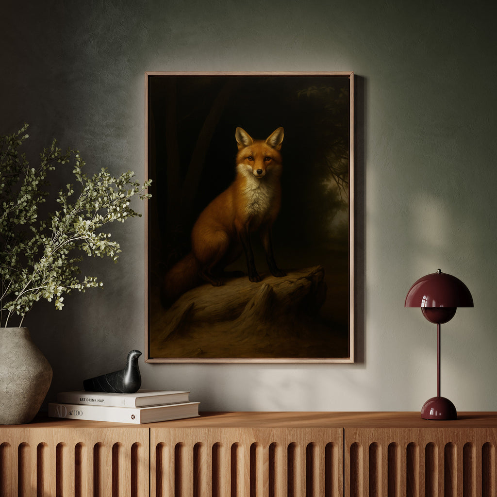 Fox of the Forest at Dusk