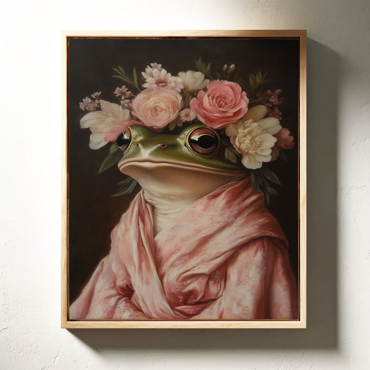 Frog Royalty in Bloom