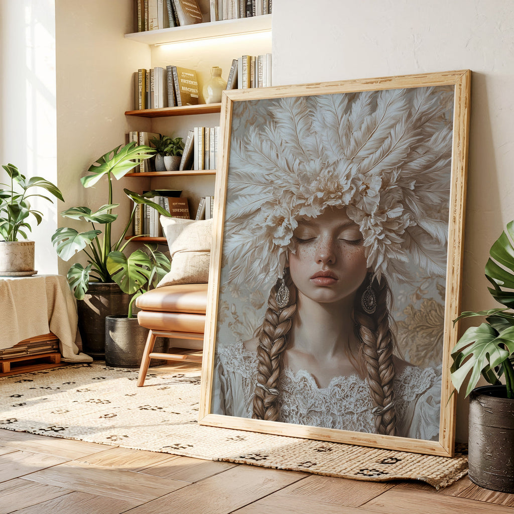 Crowned in Silence and Lace