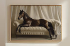 Surreal Horse Lounge Fine Art Print