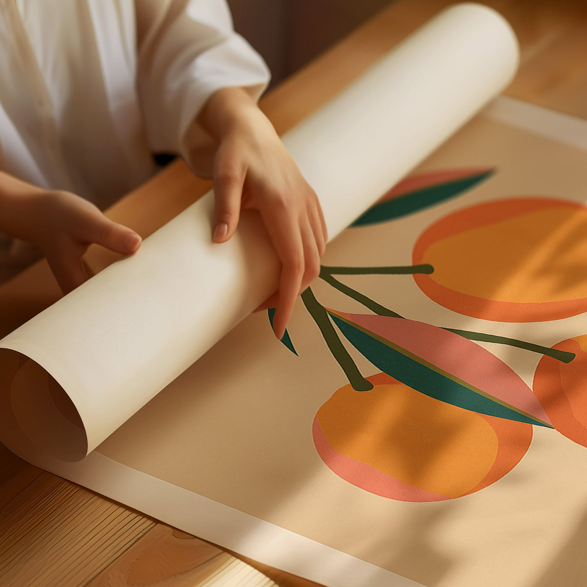 Fruit of the Spirit Citrus Branch Print