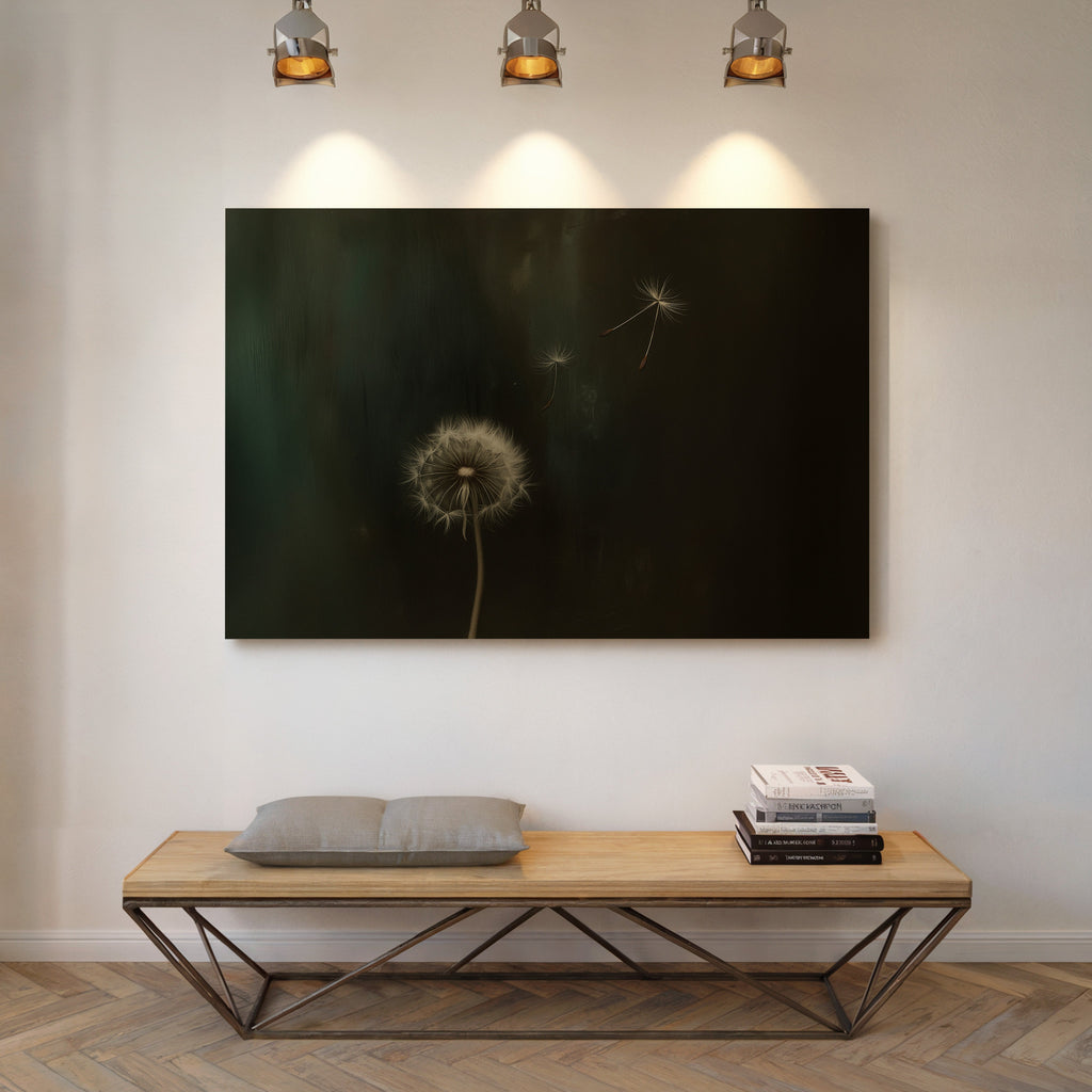 Whispers on the Wind Dandelion Print