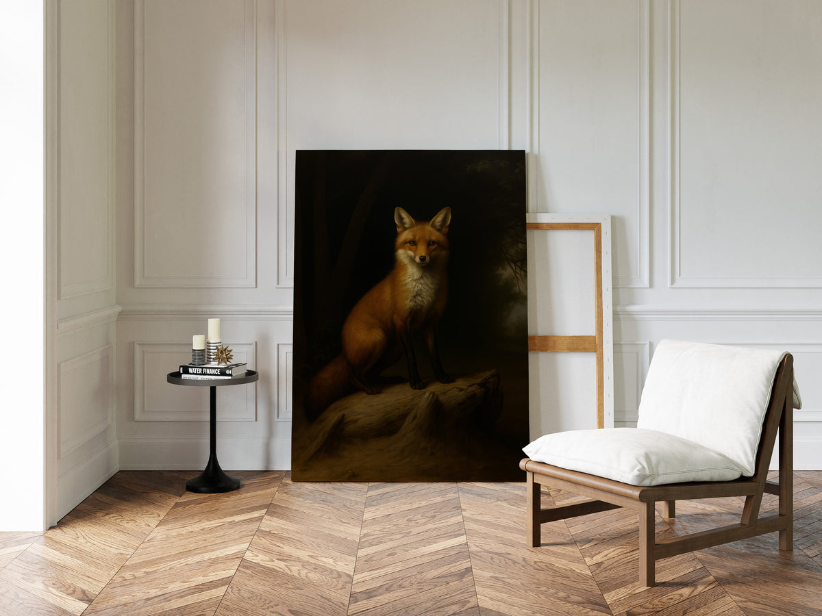 Fox of the Forest at Dusk