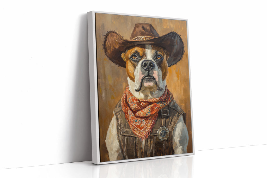 Boxer Sheriff of the Silent Plains