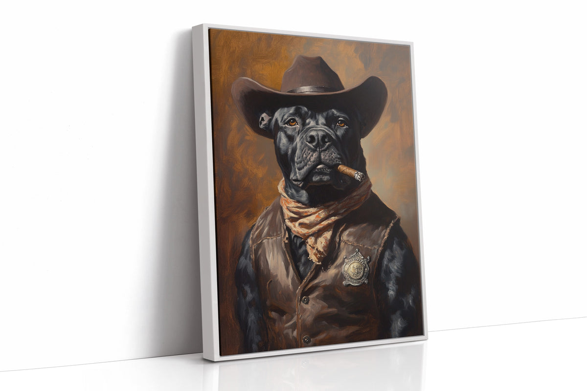 Black Lab Sheriff of the Shadow Range