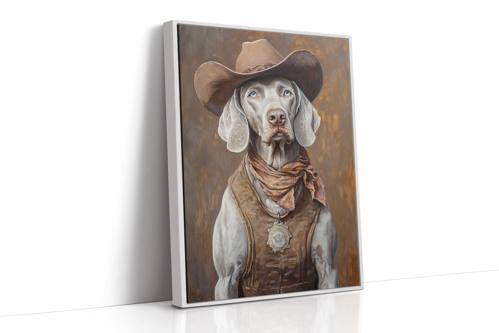 Weimaraner Desert Deputy