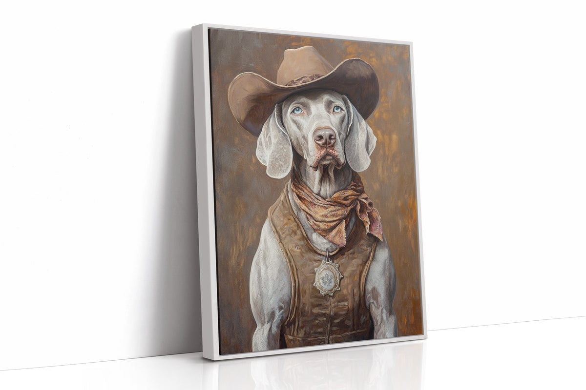Weimaraner Desert Deputy
