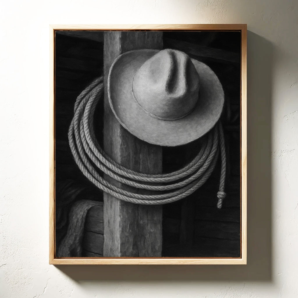Cowboy Hat and Lasso