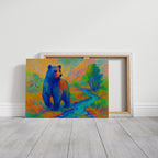 Chromatic Bear by the Riverbend