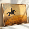Cowboy in the Golden Haze