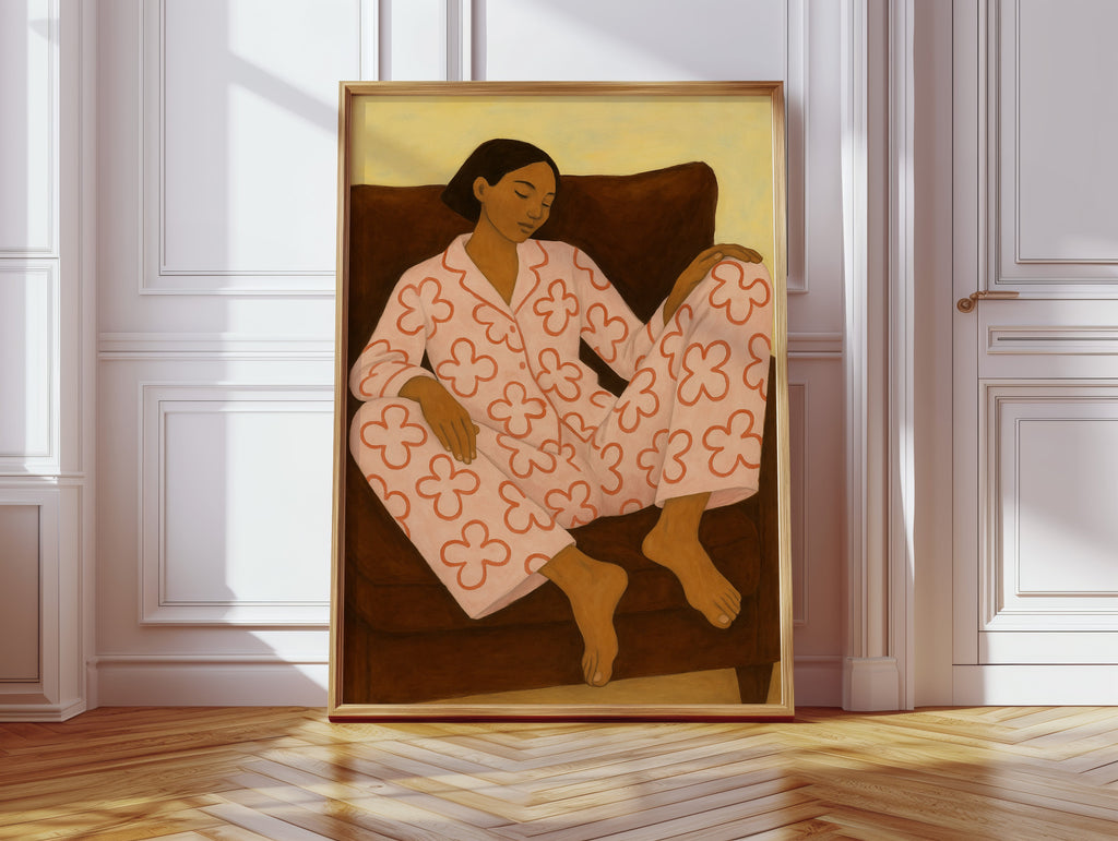 Flower Pajamas and Quiet Thoughts