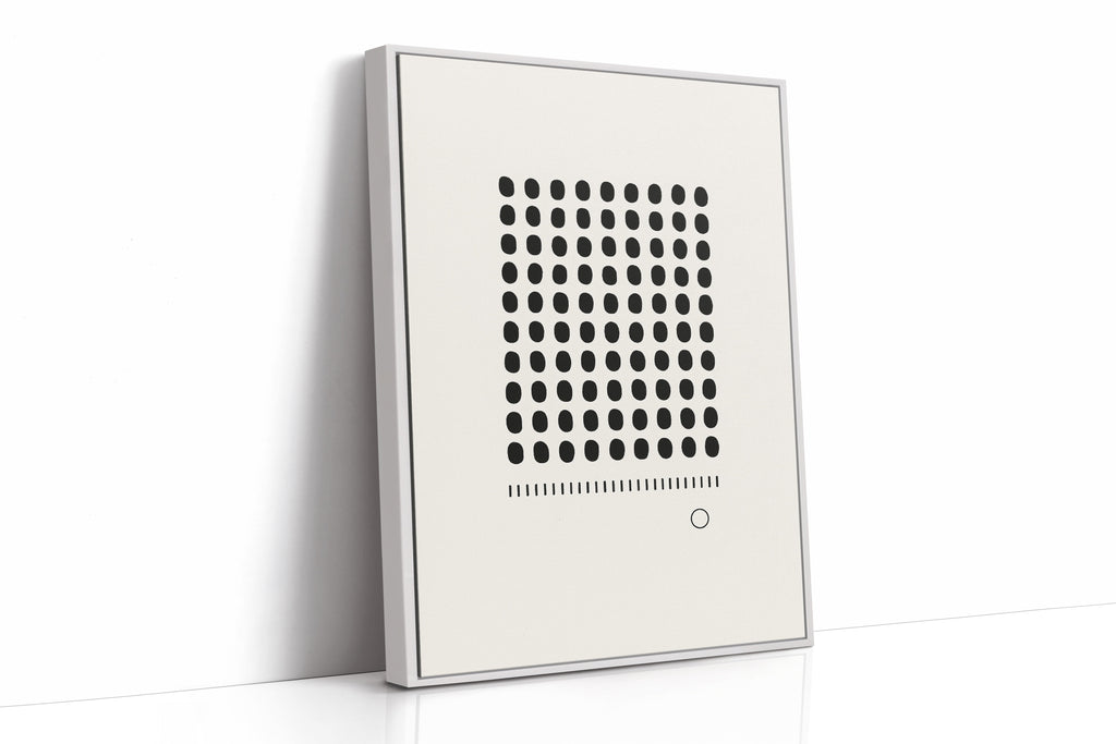 The Ninety-Nine and the One Minimalist Print