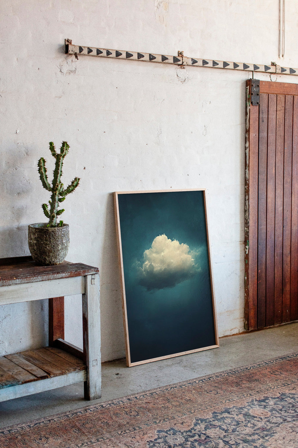 Gathering Cloud Over Blue Silence