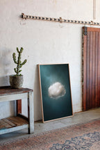 A Single Cloud in Emerald Light
