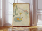 Banana and Wine in Morning Light