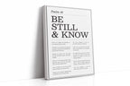 Be Still and Know Psalm 46