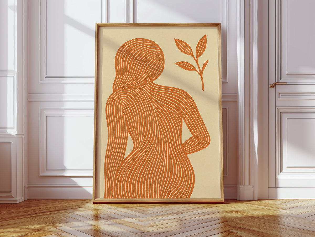 Earth Lines of the Feminine Form