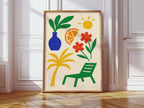 Sun Chair and Citrus Dreams