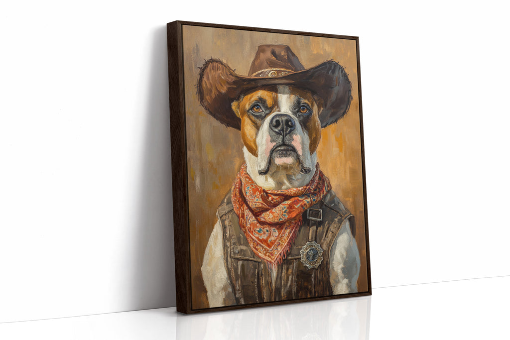 Boxer Sheriff of the Silent Plains