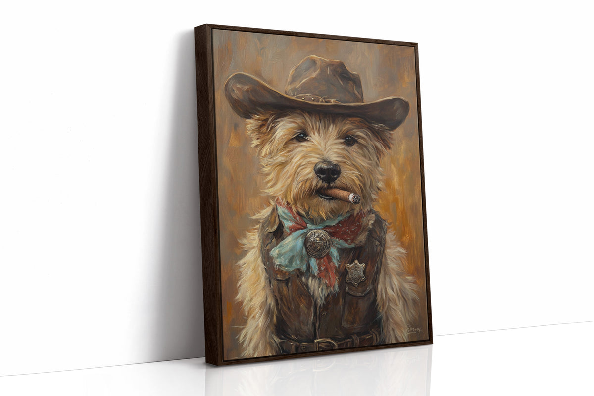 Wheaten Terrier Wild West Deputy