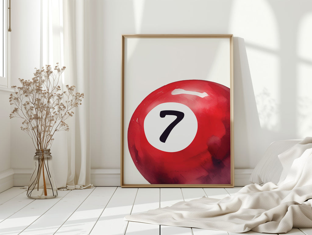 Lucky No. 7 Print