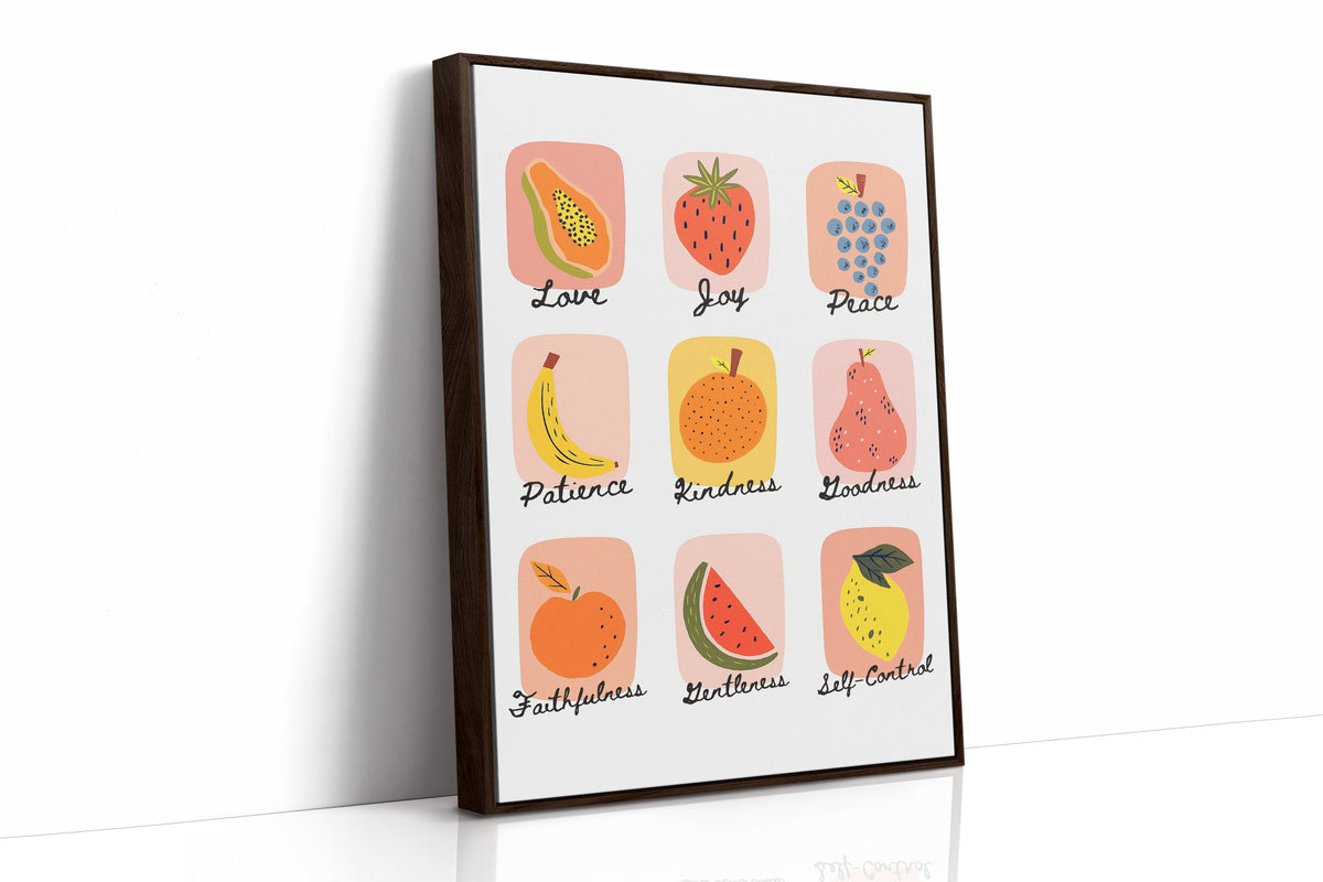 Fruits of the Spirit Illustrated Print
