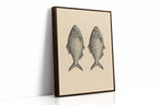 Two Fish Vintage Loaves and Fishes Symbol
