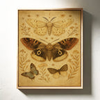 Vintage Moths and Meadow Wings