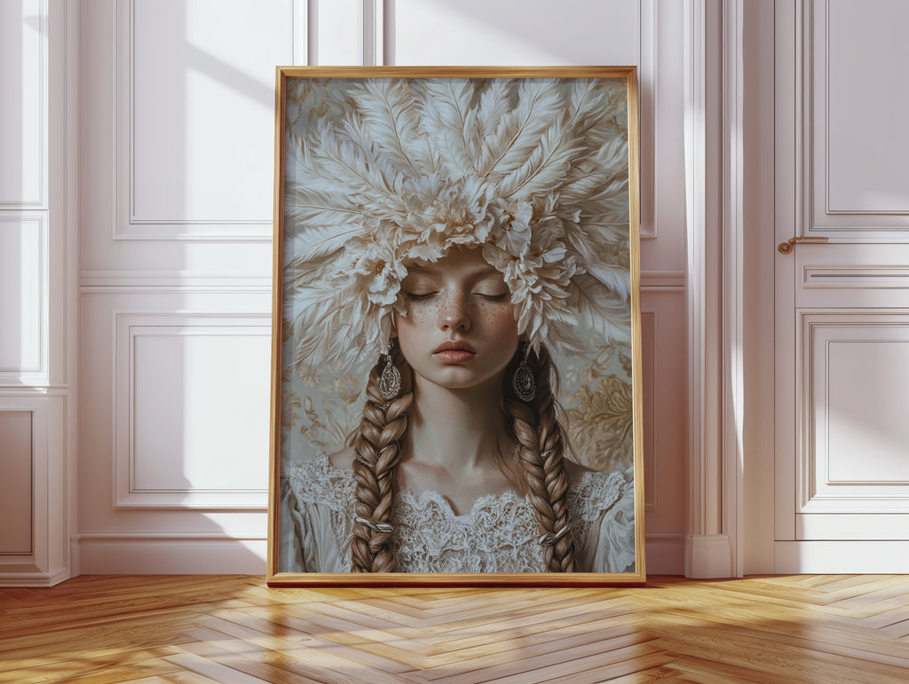Crowned in Silence and Lace