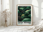 Abstract Green Dreamscape – Kusama-Inspired Forest