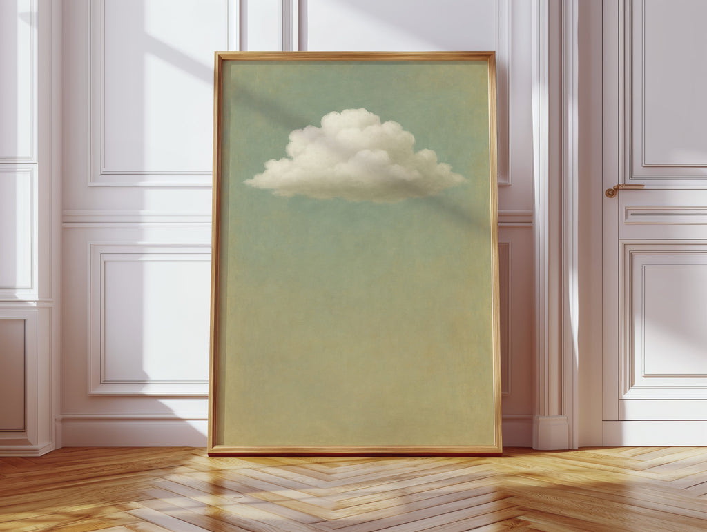 Quiet Cloud Over Faded Horizon