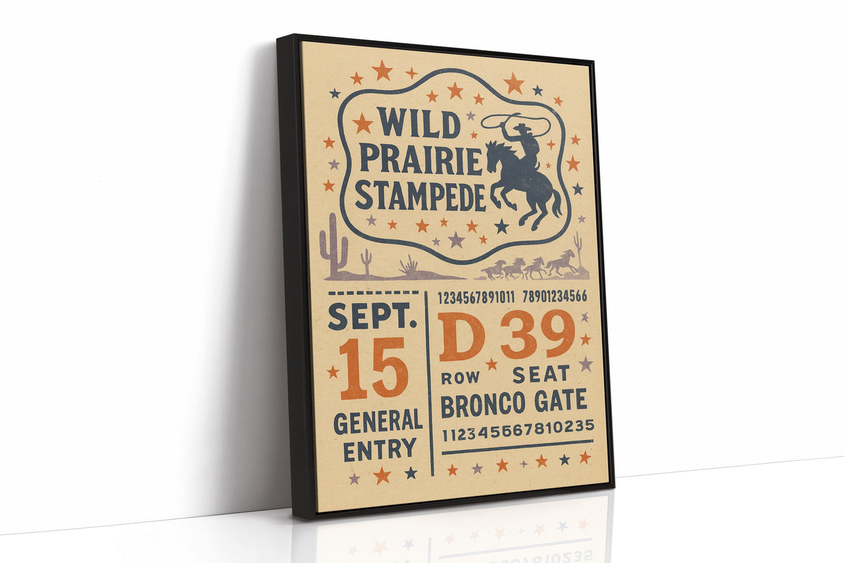 Wild Prairie Stampede Ticket
