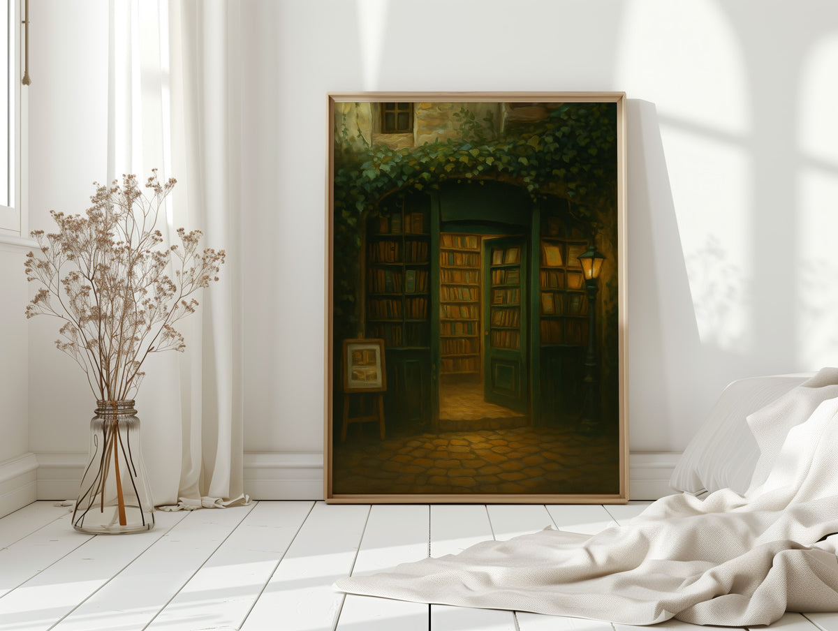 The Bookshop Beneath the Lantern Light
