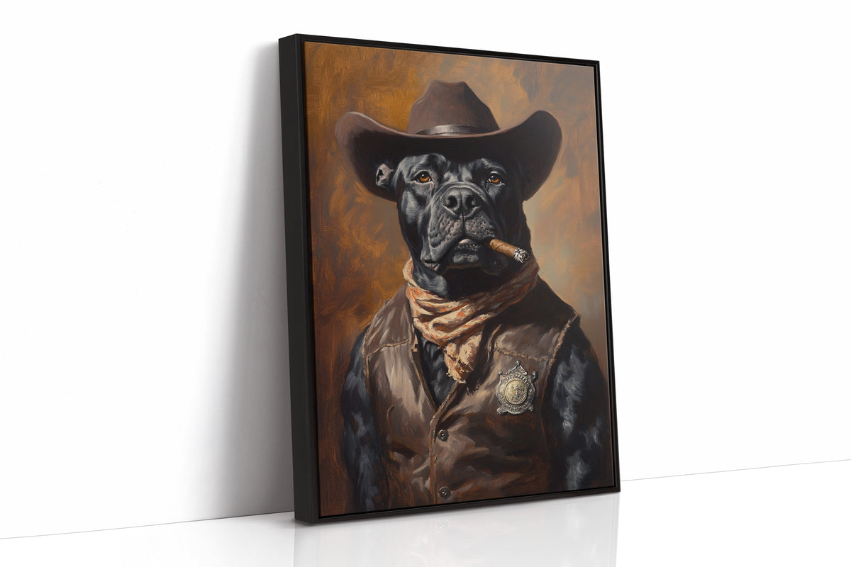 Black Lab Sheriff of the Shadow Range