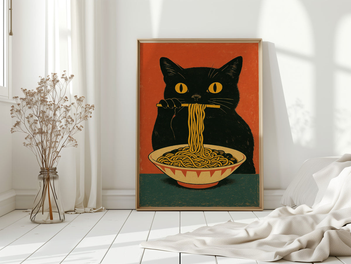 Ramen Raider – Midnight Noodles, Feline Style