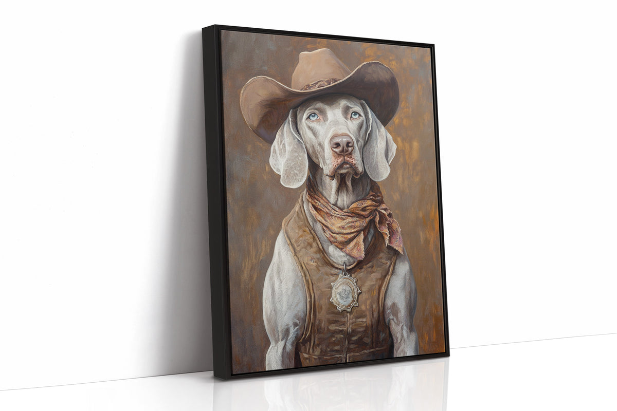 Weimaraner Desert Deputy