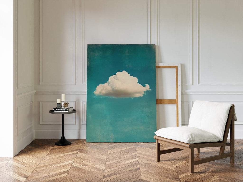 Daydream Cloud Over Turquoise Sky