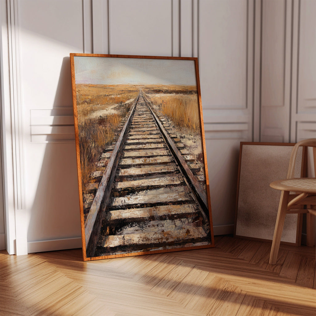 Nowhere Track Through the Open Plains